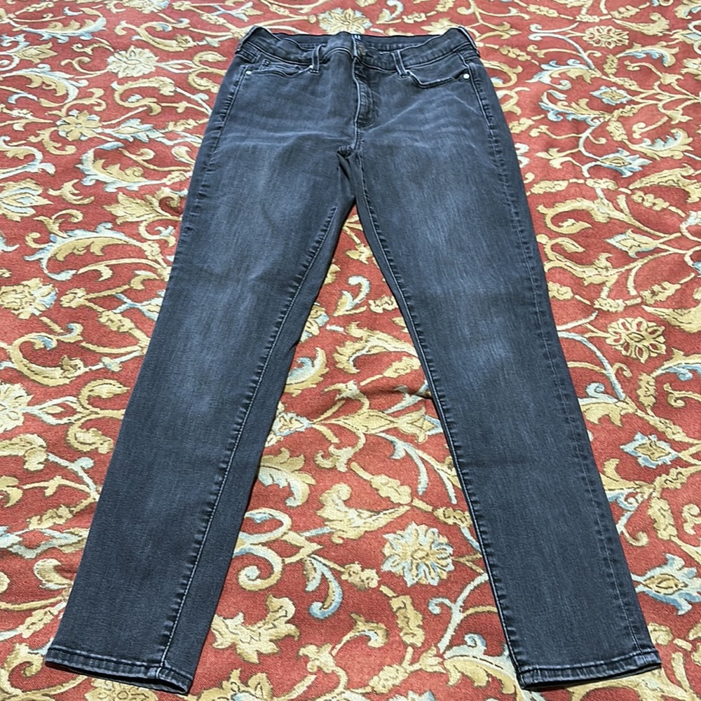 GAP - Off black skinny jeans